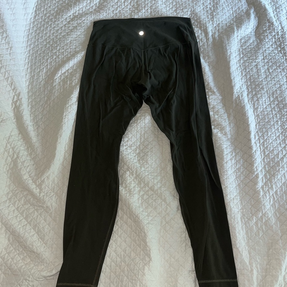 Lululemon dark hunter green align leggings 28” size 12